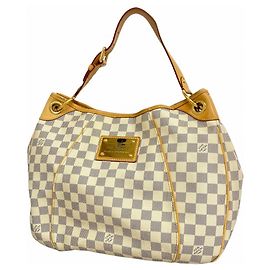 Bolsa de Ombro Galliera PM Damier Azur da Louis Vuitton Branco
