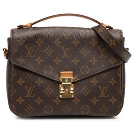 Pochette Metis Monogramma Marrone Louis Vuitton Marrone