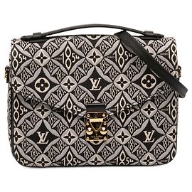 Pochette Metis Monogram Jacquard Noir Depuis 1854 Louis Vuitton Noir