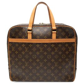 Louis Vuitton Brown Monogram Document Holder Pegase Brown