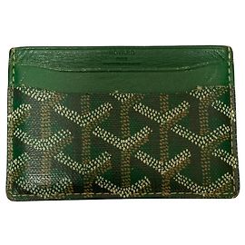 Goyard Saint-Sulpice Green Card Case Multiple colors Green
