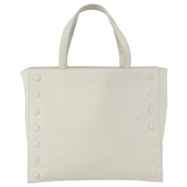 Céline Celine Handbag Leather White