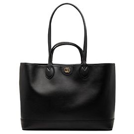 Gucci GG Marmont Double G Tote Bag Black