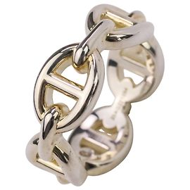 Anello Chaine d'Ancre Hermès Argento