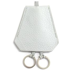 Colar de crochê com suporte para chave da era Margiela da Hermès Marrom
