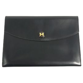 Pochette Rio Vintage Nera Hermès Nero