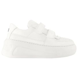 Baskets Steffey U Friend - Acne Studios - Cuir - Blanc Blanc