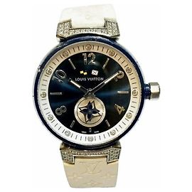 Relógio Quartz Louis Vuitton Tambour Lovely Cup Q13MI para Mulheres Outro