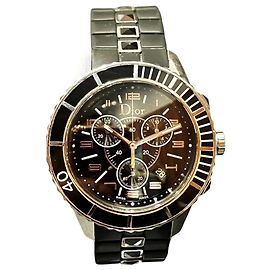 Orologio da polso al quarzo con quadrante nero Christian Dior Altro