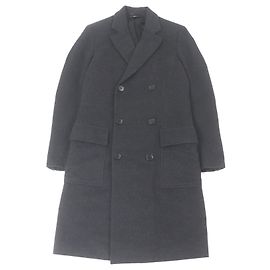 Hermès Hermes Chester cashmere coat Grey Dark grey