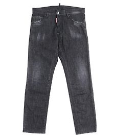 Autre Marque JEANS COOL GUY DSQUARED2 Pantaloni in denim di cotone ed elastan Nero