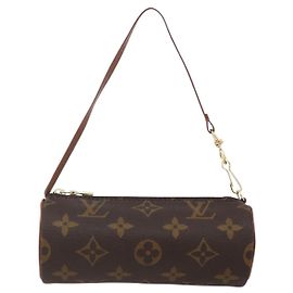Louis Vuitton Papillon Pochette Monogram Canvas Mini Brown