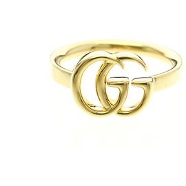 Bague GG en or jaune 18K Gucci Doré