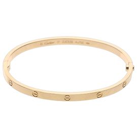 Bracciale Love Cartier Modello Piccolo in Oro Rosa D'oro