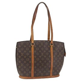LOUIS VUITTON Borsa Tote Babylone Monogram M51102 LV Auth ka2517 Monogramma