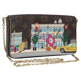 LOUIS VUITTON Pochette Felice Monogram Vivienne M81762 LV Auth 173194SAM Monogramma