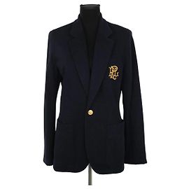 Ralph Lauren Giacca di cotone blu Blu