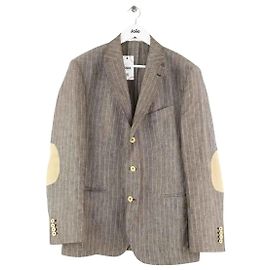 Hackett London Grey Linen Jacket XL Grey