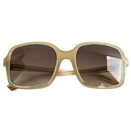 Nina Ricci Sunglasses Khaki Plastic Khaki