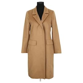 Abrigo Max Mara de lana camel Camello