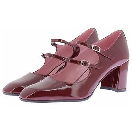 Carel Escarpins "Alice" en cuir vernis bordeaux Bordeaux
