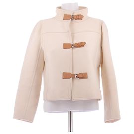 Courreges Wolljacke beige Beige