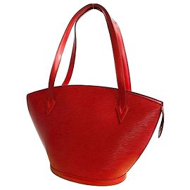 Louis Vuitton Saint Jacques Epi Tote Bag Rot