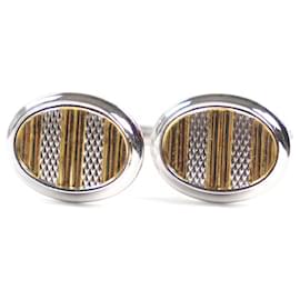Alfred Dunhill Abotoaduras Dunhill SV925 Prata
