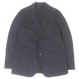 Autre Marque Blazer de algodão Lardini Preto