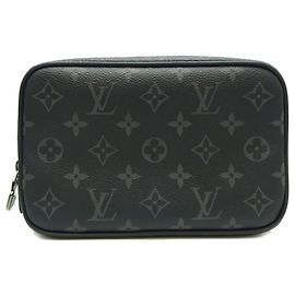 Pochette Louis Vuitton Monogram Eclipse Noir