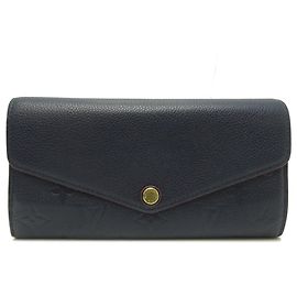 Cartera Larga Sarah de Louis Vuitton Roja Azul marino