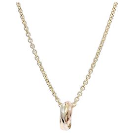 Collar de Mujer Trinity de Cartier Plata Rosa Dorado
