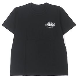 Sacai Eric Haze graphic print Cotton T-shirt Black