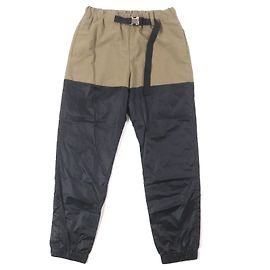 Easy Pants aus Polyester Nylon Sacai 22-06396 Schwarz Beige