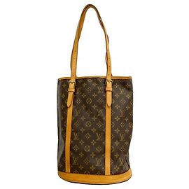Borsa Tote Monogram Bucket GM di Louis Vuitton Marrone