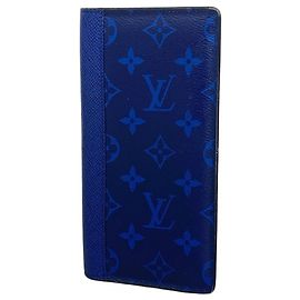 Carteira Longa Taiga Rama Louis Vuitton Azul