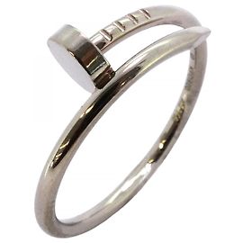Cartier Juste un Clou Small Ring in 18K White Gold Other