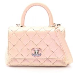 Sac à main Chanel Coco Handle XXS Rose