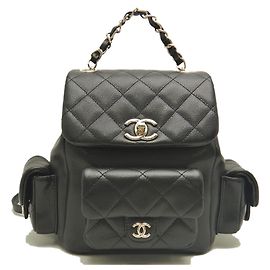 Zaino Matelassé Piccolo Chanel Nero