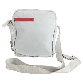 Autre Marque Borsa a tracolla in nylon Tessuto di Prada Sport Marrone