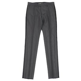 Gucci Sideline Mohair-Wollhosen Andere Grau