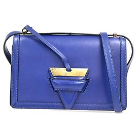 Loewe Barcelona Leather Small Bleu