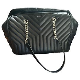Bolso Tote Saint Laurent Negro