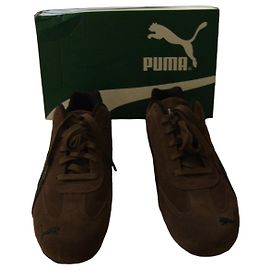 Baskets Puma Speedcat en daim marron Marron foncé
