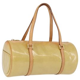 LOUIS VUITTON Sac à main Monogram Vernis Bedford Beige M91006 LV Auth 172107A Beige