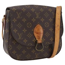 LOUIS VUITTON Bolsa de Ombro Monogram Saint Cloud GM M51242 LV Auth LNZ234 Monograma
