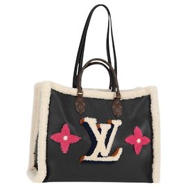 LOUIS VUITTON Borsa Tote On The Go GM Monogram M56958 LV Auth 124652SM Monogramma