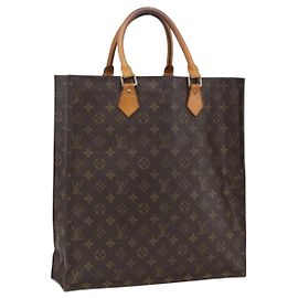 LOUIS VUITTON Bolsa Sac Plat Monogram M51140 LV Auth fm5103 Monograma