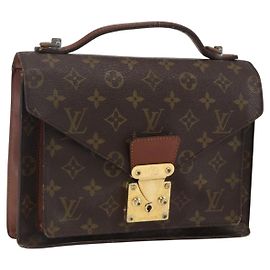 LOUIS VUITTON Schultertasche Monceau 26 Monogramm M51187 LV Auth ka2528 Monogramm