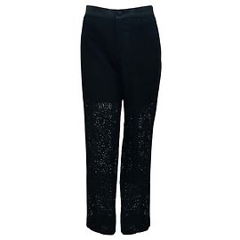 Schwarze Spitzenhose Dolce & Gabbana Schwarz